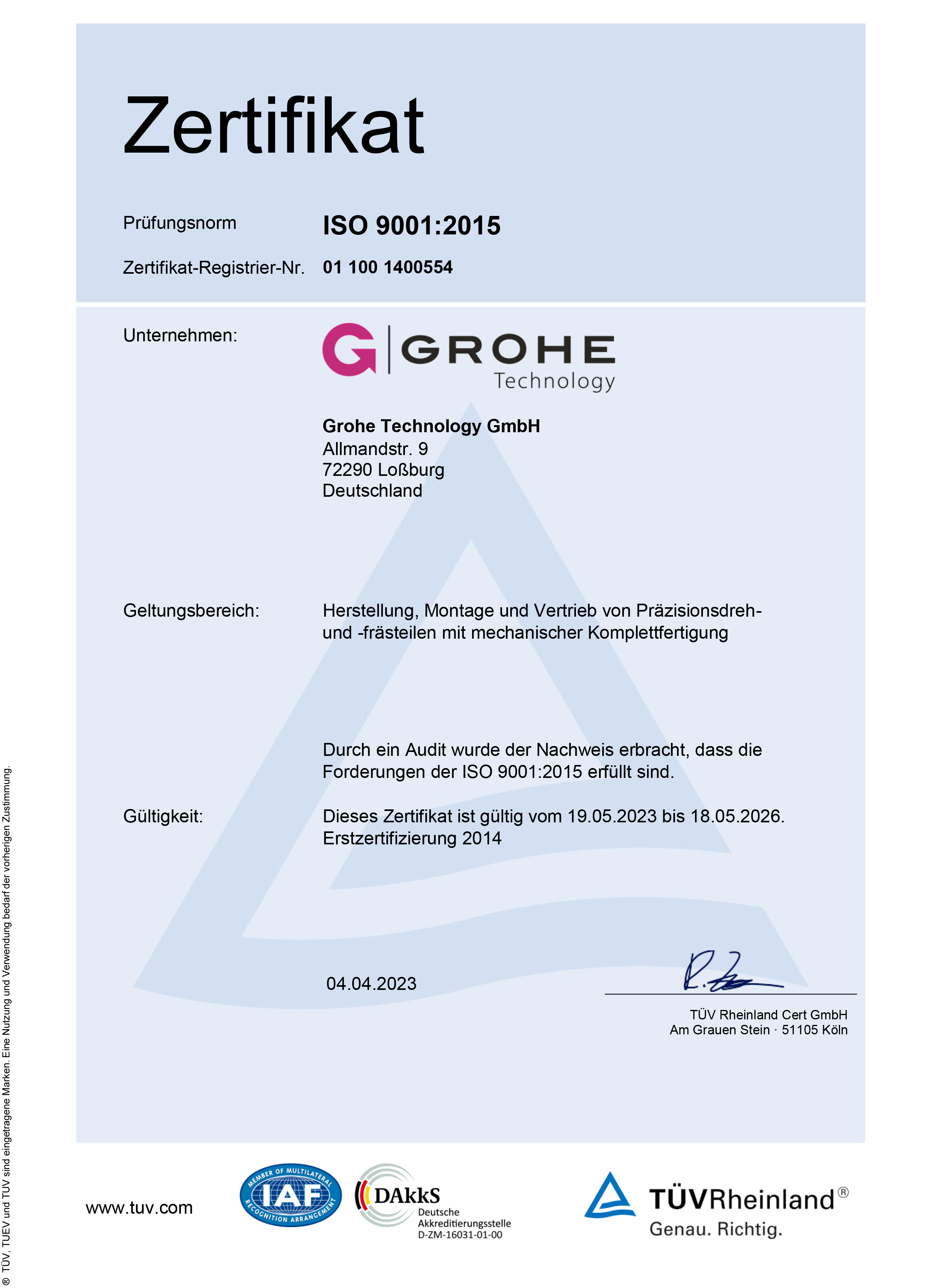 ISO 14001:2015